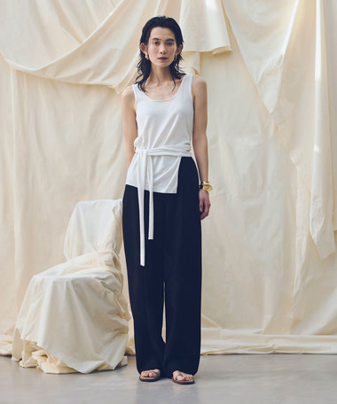 【ATELIER Line】トリッカーダブルクロスバルーンパンツ