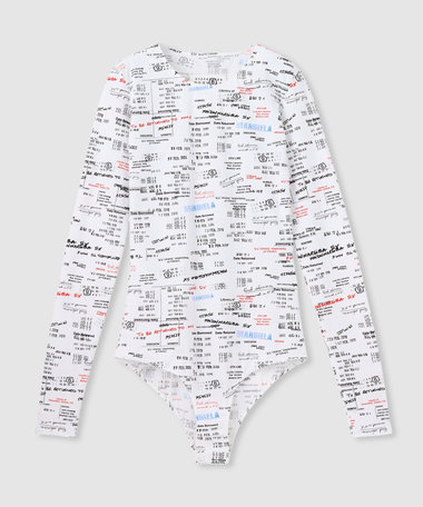 【MM6 Maison Margiela/エムエム6 メゾン マルジェラ】プリントボディ