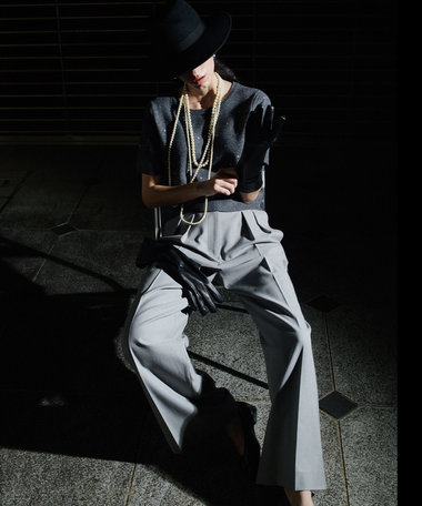 サキソニードットベルトパンツ|allureville OFFICIAL SITE / ONLINE