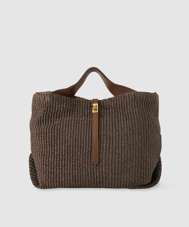 【VIOLAd'ORO(ヴィオラドーロ)】ベルテッドサンドロカゴトートバッグ