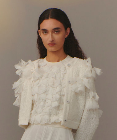 【LOULOU WILLOUGHBY】ペタルパピヨンプルオーバー