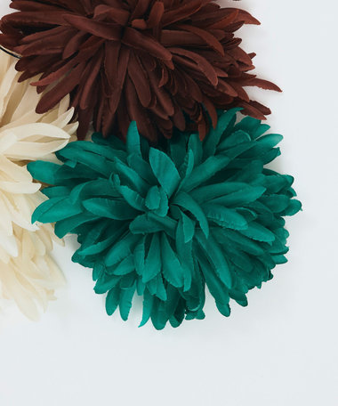【INDRESS(インドレス)】SILK FLOWER BROOCH