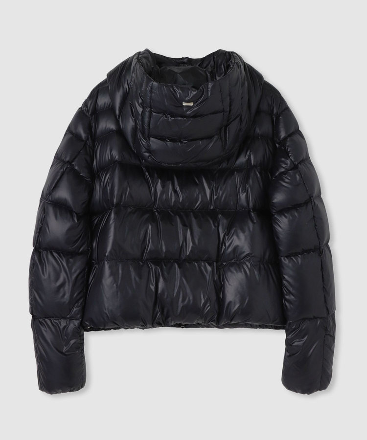 buying 【HERNO(ヘルノー)】LIGHT SHORT DOWN ブラック (95)