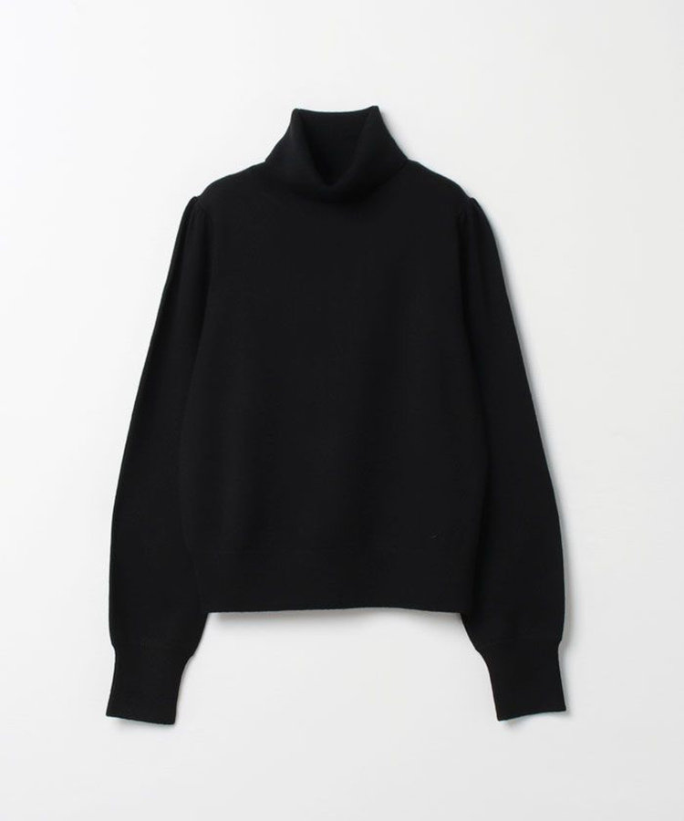 LOULOU WILLOUGHBY 【LOULOU WILLOUGHBY】コンパクトタートル長袖プルオーバー ブラック (95)