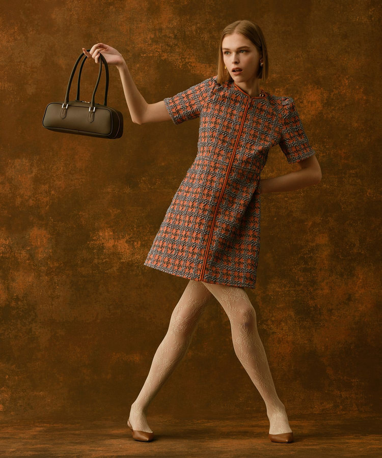 LOULOU WILLOUGHBY 【LOULOU WILLOUGHBY】BUCOLミニワンピース ゴールド (30)