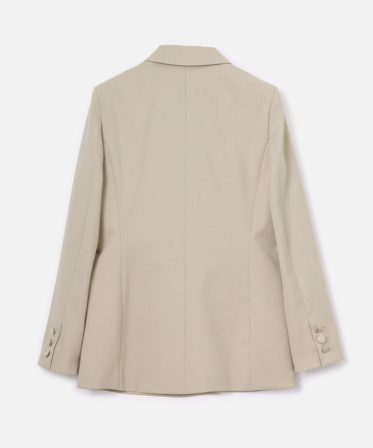 allureville リオペルダブル6ツ釦ジャケット ベージュ (11)