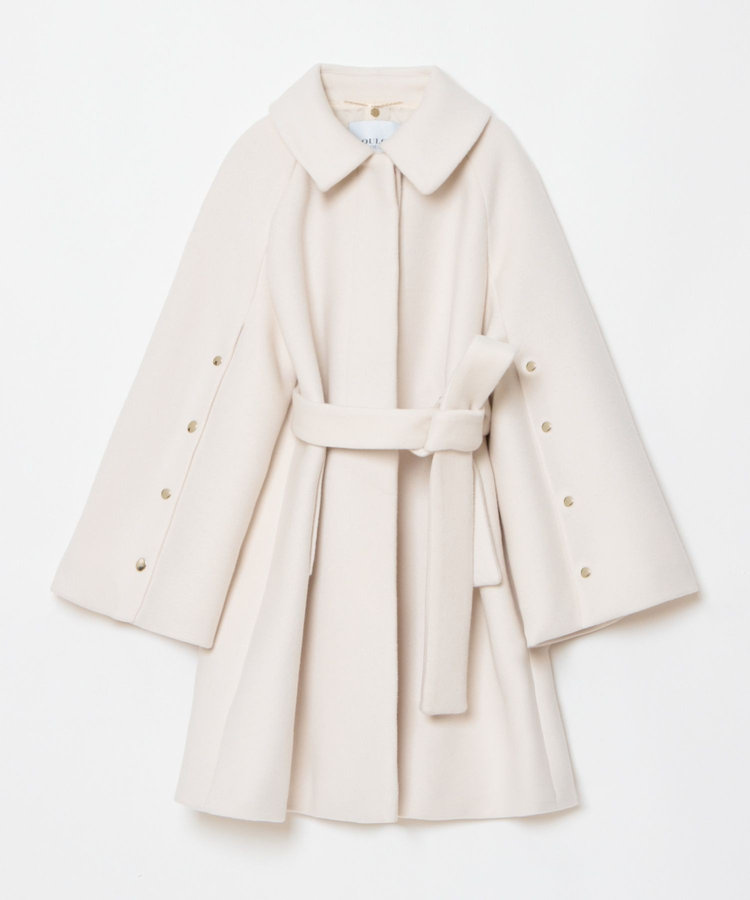 LOULOU WILLOUGHBY 【LOULOU WILLOUGHBY】シャルムビーバーステンカラーコート ライトベージュ (12)