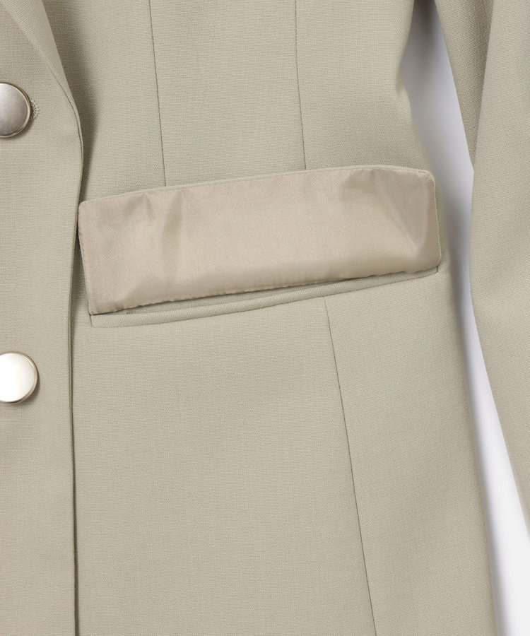 allureville リオペルダブル6ツ釦ジャケット ベージュ (11)