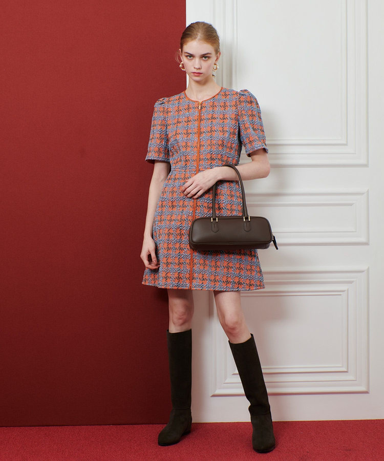 LOULOU WILLOUGHBY 【LOULOU WILLOUGHBY】BUCOLミニワンピース ゴールド (30)