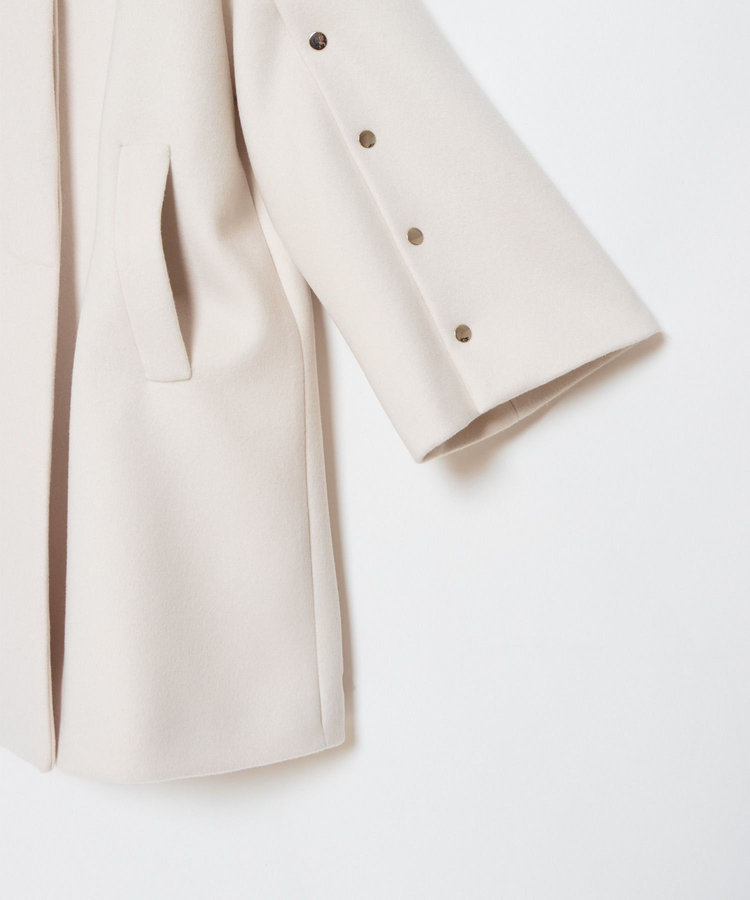 LOULOU WILLOUGHBY 【LOULOU WILLOUGHBY】シャルムビーバーステンカラーコート ライトベージュ (12)