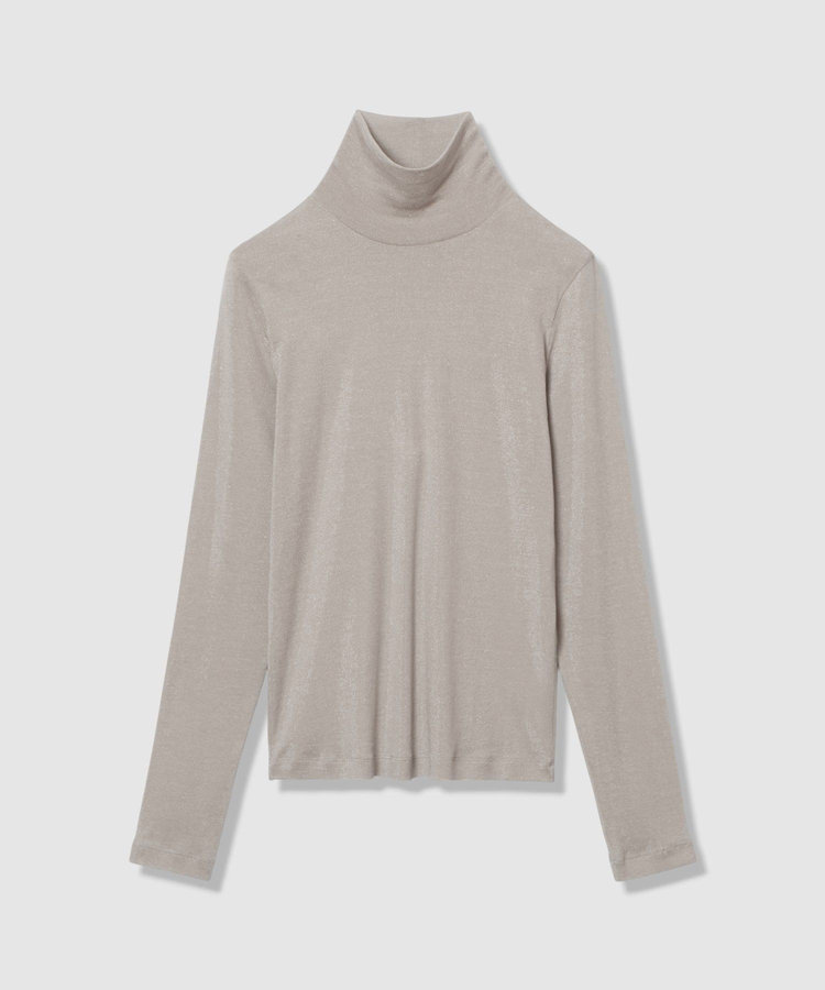 allureville シャイニーフライスプルオーバー グレージュ (15)