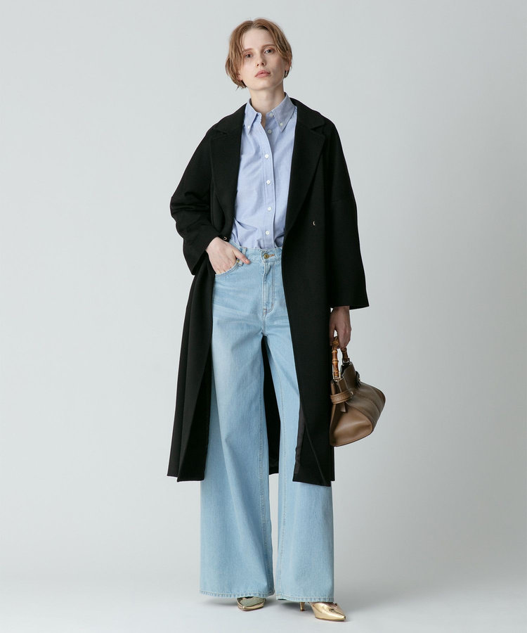 allureville カシミヤビーバーコート ブラック (95)