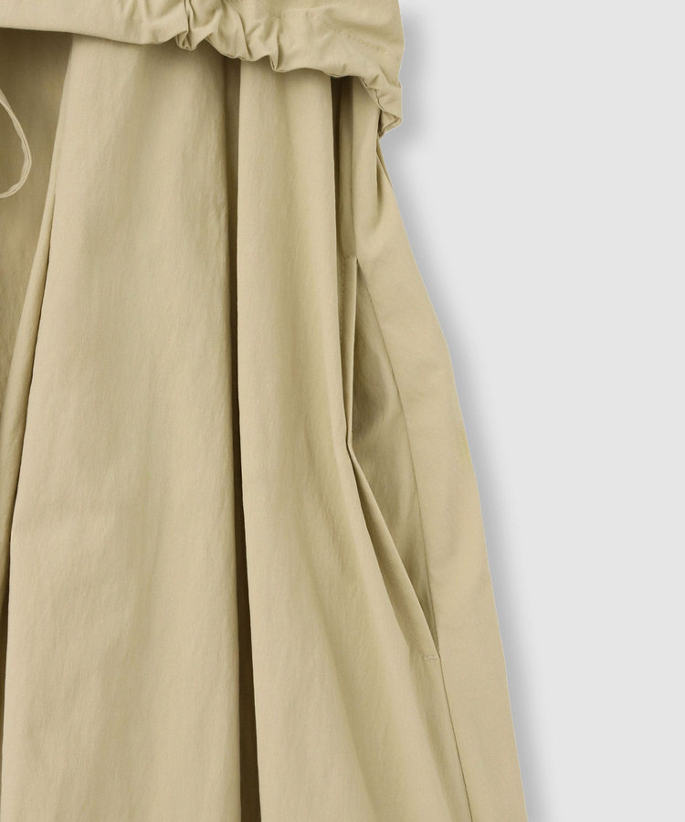 allureville ドロストシャツワンピース ベージュ (11)