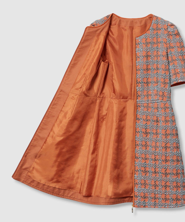 LOULOU WILLOUGHBY 【LOULOU WILLOUGHBY】BUCOLミニワンピース ゴールド (30)