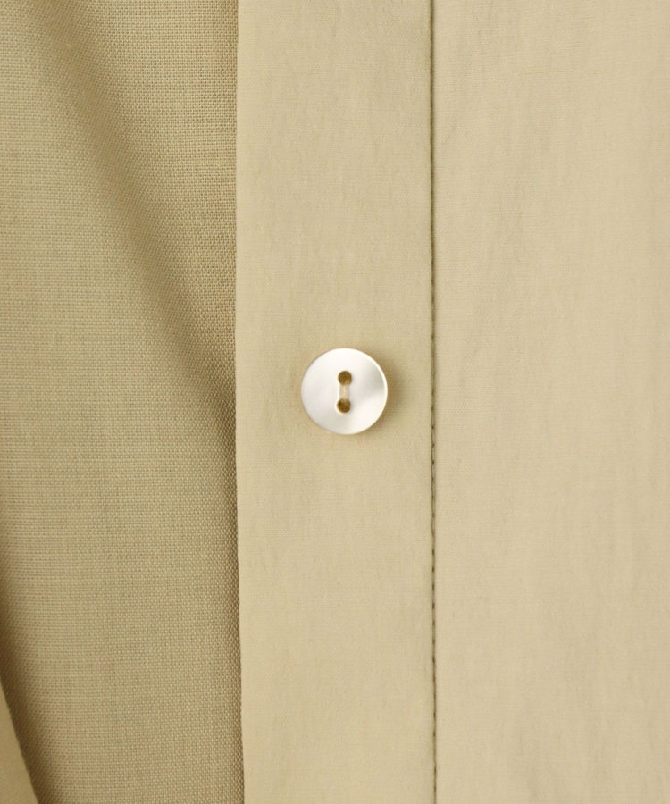 allureville ドロストシャツワンピース ベージュ (11)