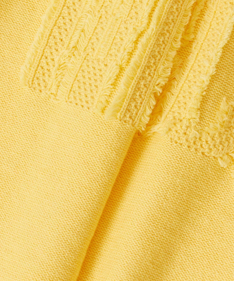 allureville フリンジＪＱロゴプルオーバー イエロー (21)
