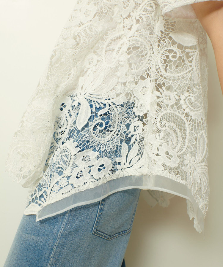 allureville コードレースブラウス オフホワイト (02)