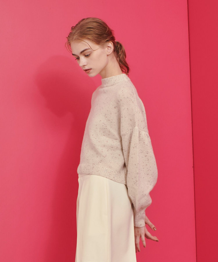 LOULOU WILLOUGHBY 【LOULOU WILLOUGHBY】LINSIEME  プルオーバー オフホワイト (02)