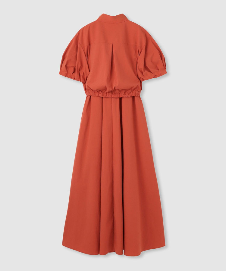 allureville ドロストシャツワンピース オレンジ (31)