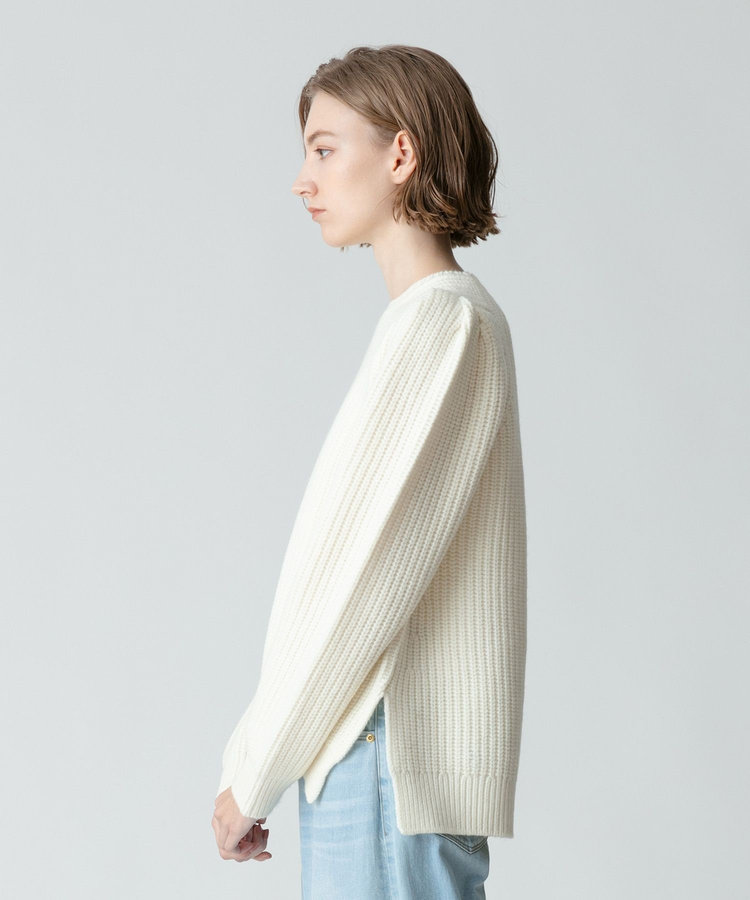 allureville 片畦イレヘムプルオーバー オフホワイト (02)