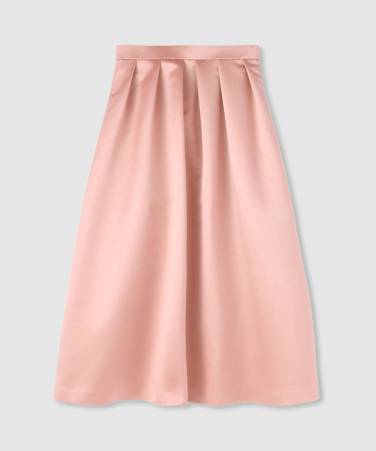 LOULOU WILLOUGHBY 【LOULOU WILLOUGHBY】ヘビーサテンタックスカート ピンク (41)
