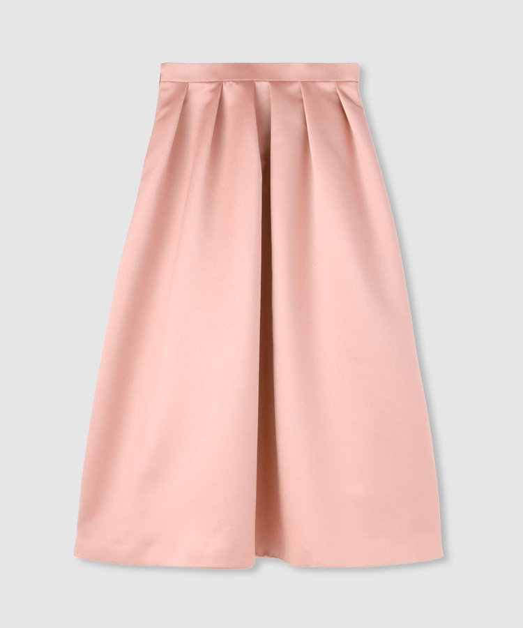 LOULOU WILLOUGHBY 【LOULOU WILLOUGHBY】ヘビーサテンタックスカート ピンク (41)