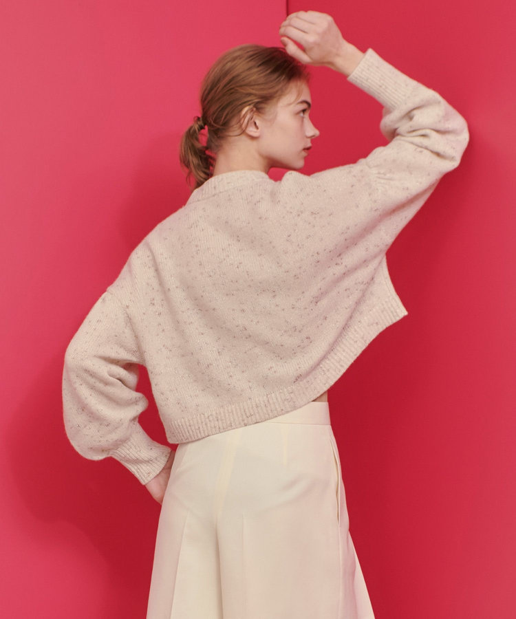 LOULOU WILLOUGHBY 【LOULOU WILLOUGHBY】LINSIEME  プルオーバー オフホワイト (02)