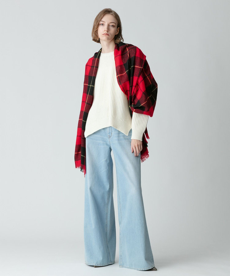 allureville 片畦イレヘムプルオーバー オフホワイト (02)