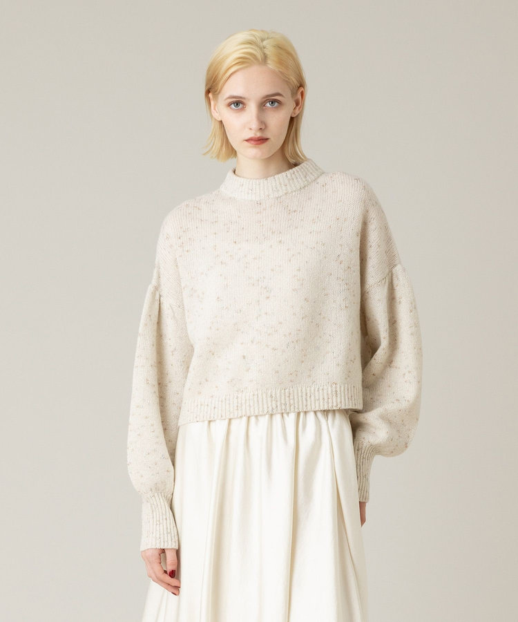 LOULOU WILLOUGHBY 【LOULOU WILLOUGHBY】LINSIEME  プルオーバー オフホワイト (02)