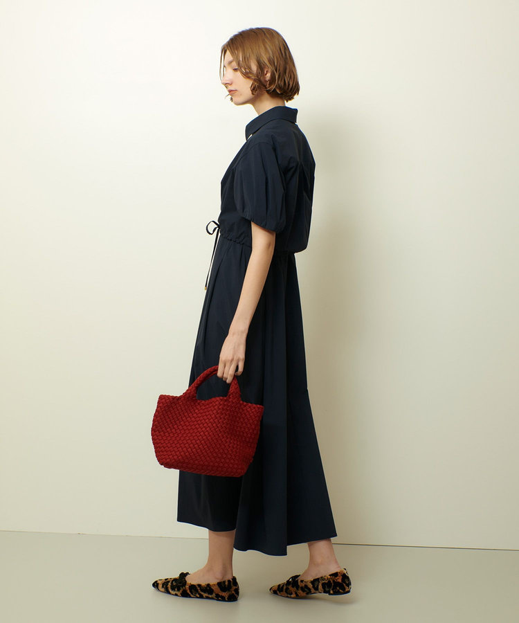 allureville ドロストシャツワンピース ネイビー (65)