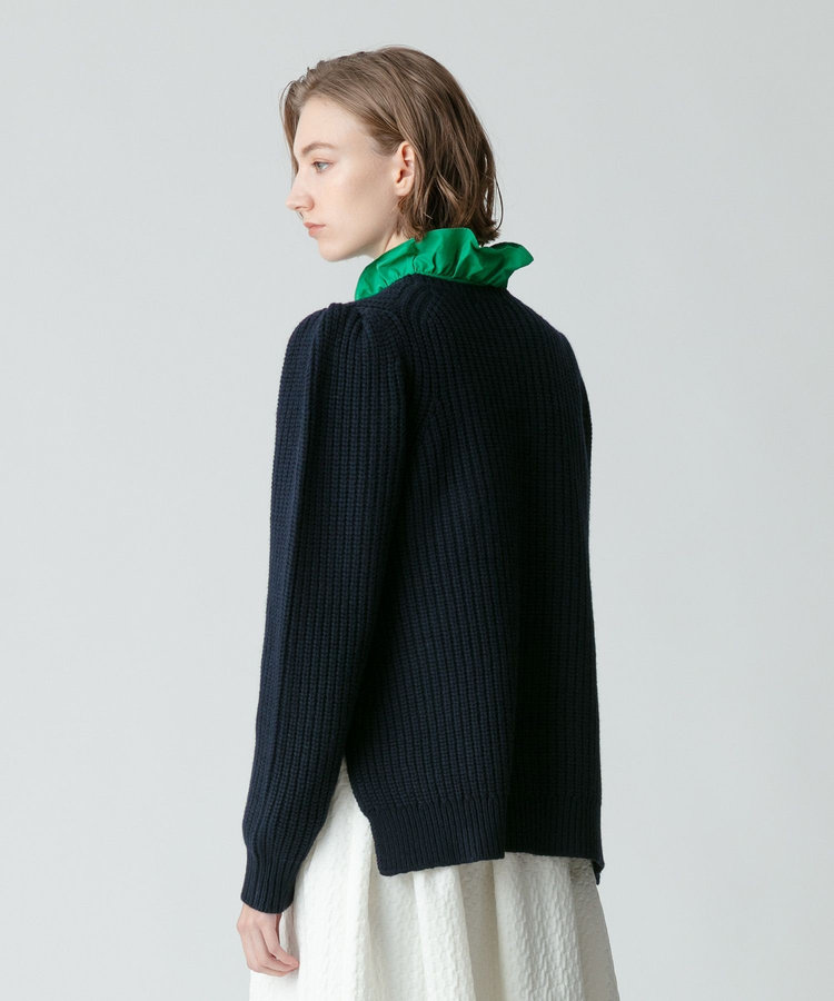 allureville 片畦イレヘムプルオーバー ネイビー (65)