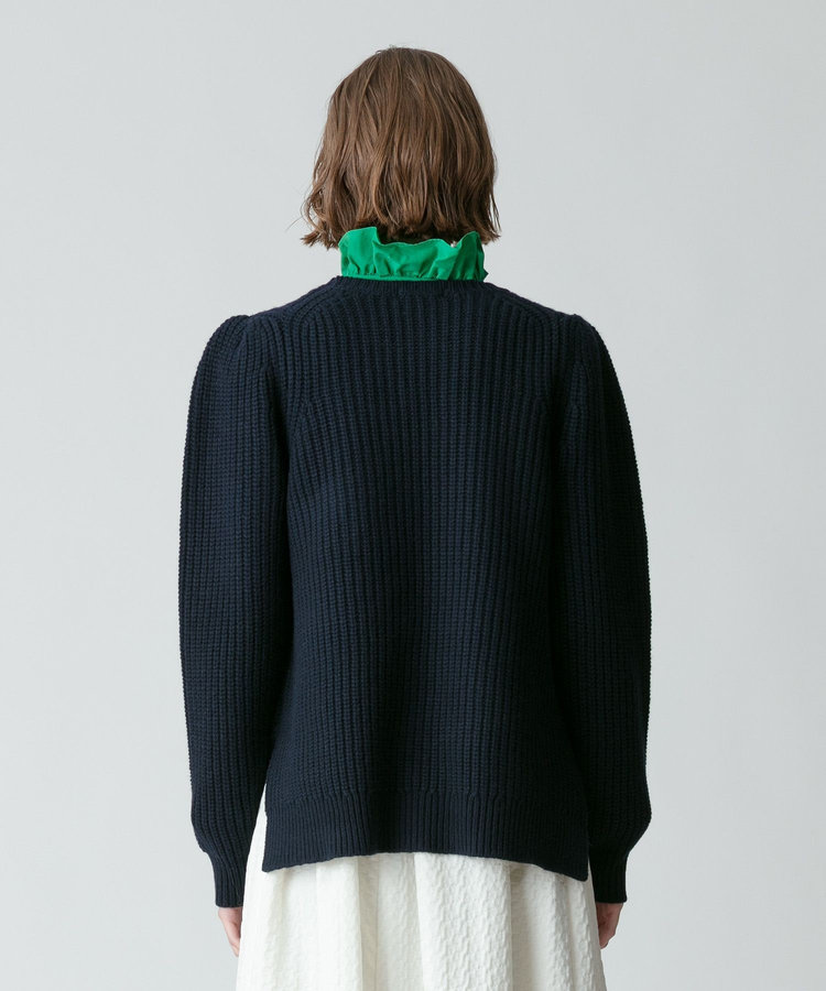 allureville 片畦イレヘムプルオーバー ネイビー (65)