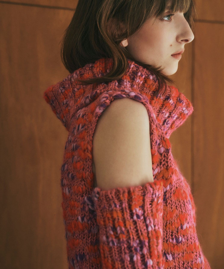 LOULOU WILLOUGHBY 【LOULOU WILLOUGHBY】ARM SLEEVE プルオーバー ピンク (41)