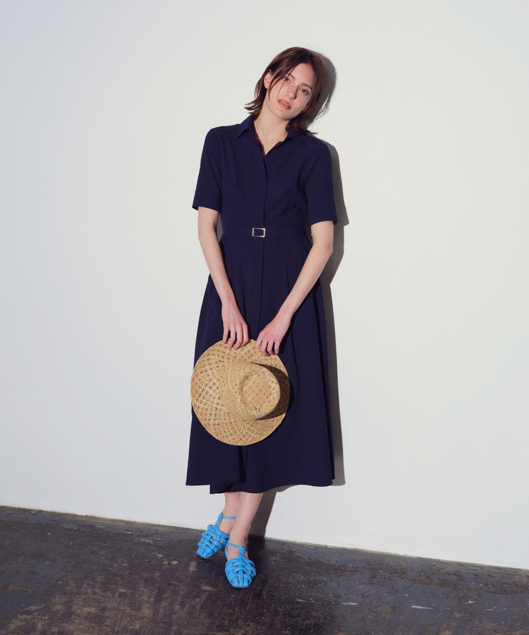 allureville サッカースキッパーシャツワンピース ネイビー (65)