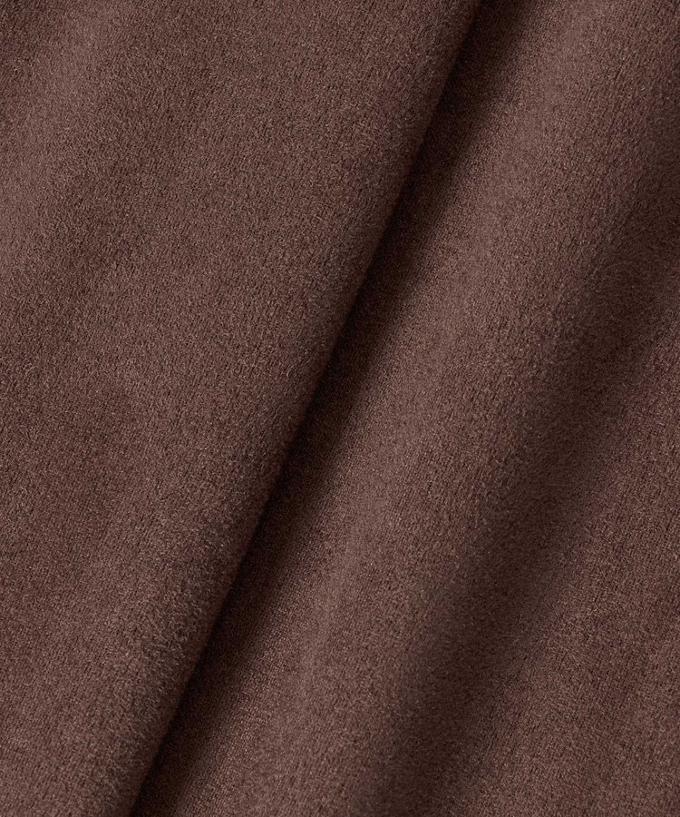 allureville フェイクスエードスカート ブラウン (81)