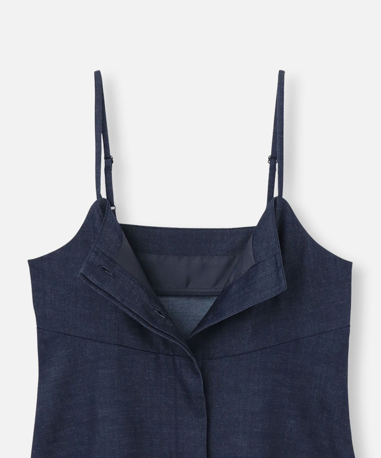 allureville ◇デニムライクビスチェキャミ ネイビー (65)