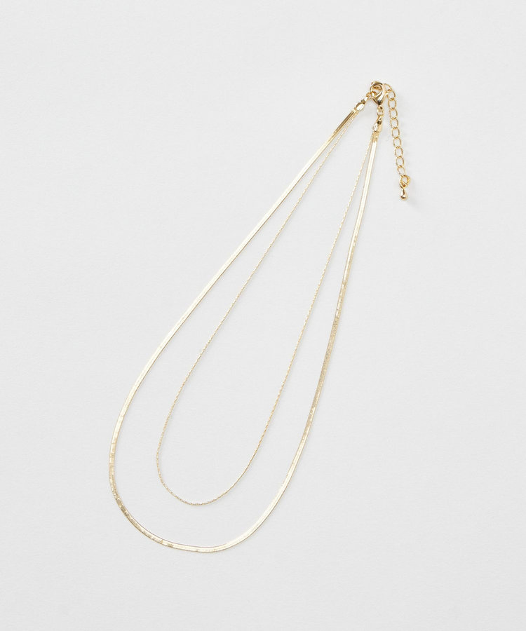 allureville レイヤードチェーンネックレス ゴールド (30)