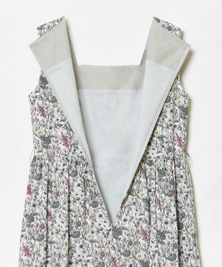 LOULOU WILLOUGHBY 【LOULOU WILLOUGHBY】レイチェルリバティワンピース グレー (92)