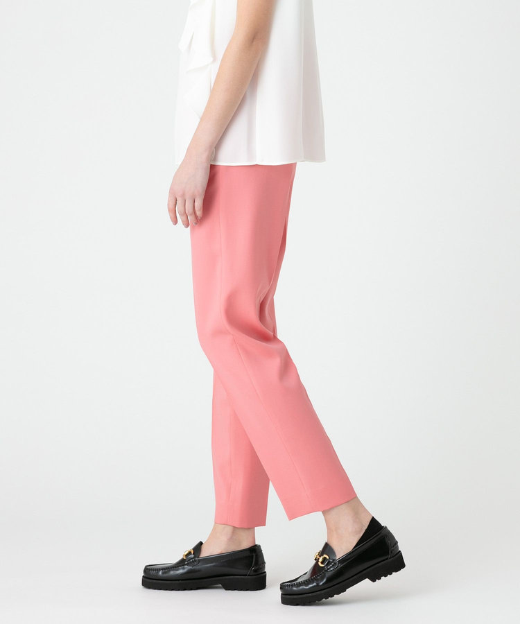 LOULOU WILLOUGHBY 【LOULOU WILLOUGHBY】T/Wギャバテーパードパンツ ピンク (41)