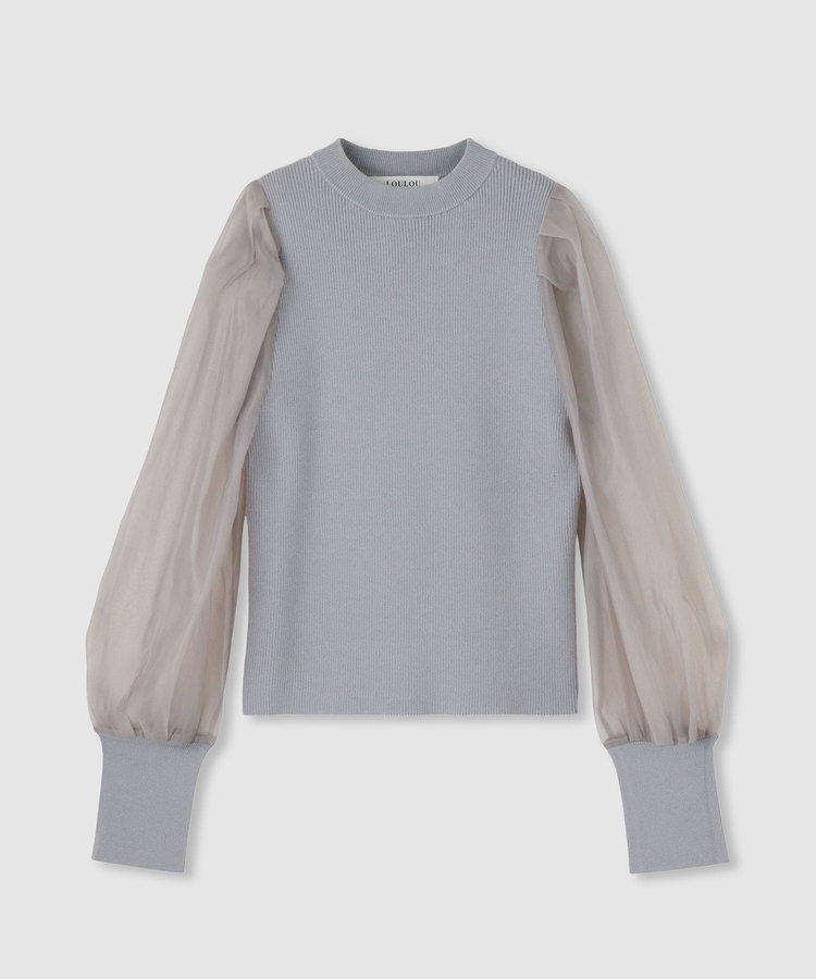新品LOULOU WILLOUGHBYスキャーラッププルオーバー ホワイト LOULOU WILLOUGHBY】スキャーラッププルオーバー|allureville OFFICIAL