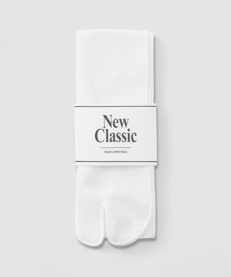 buying 【MARCOMONDE(マルコモンド)】TULLE TABI SOCKS ホワイト (01)