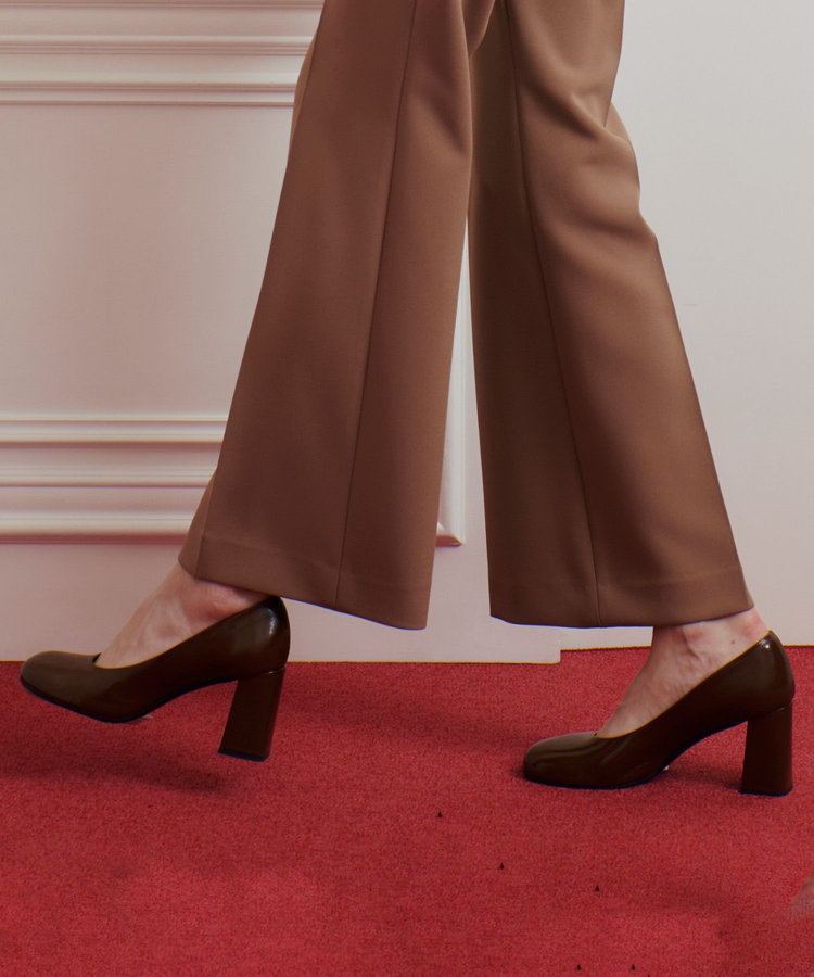 buying 【FABIO RUSCONI(ファビオルスコーニ)】ROUND PUMPS キャメル (84)