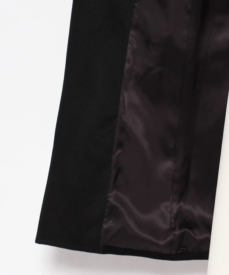 allureville カシミヤビーバーコート ブラック (95)