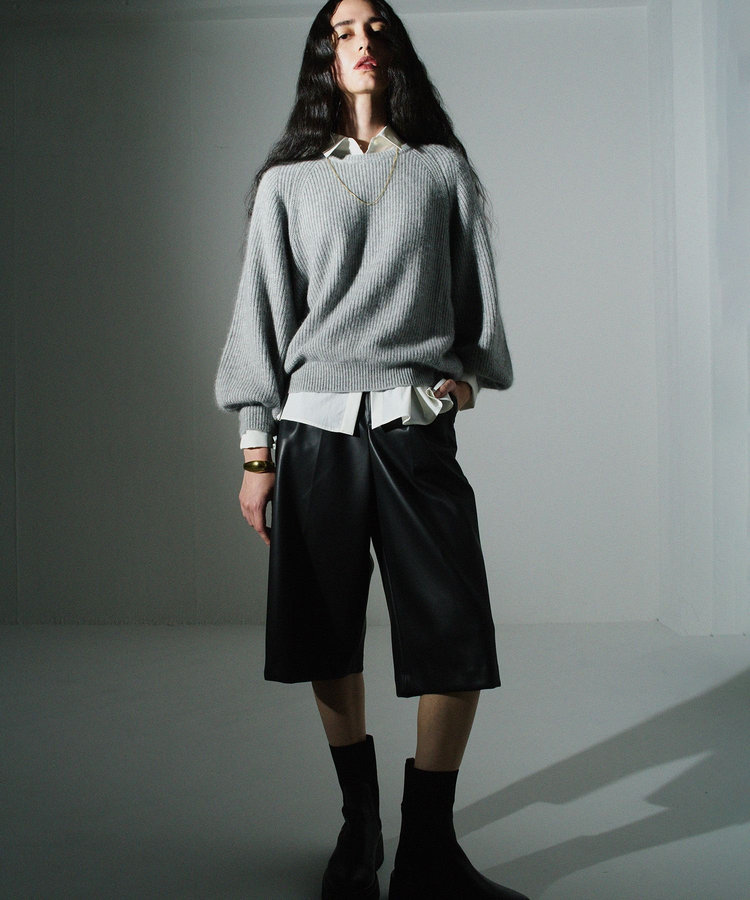 allureville ★ パイソンバミューダパンツ　2 フェイクレザーバミューダパンツ|allureville OFFICIAL SITE / ONLINE