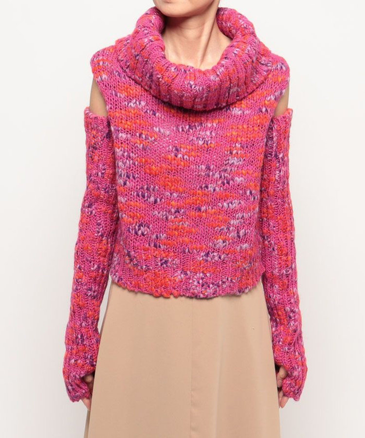 LOULOU WILLOUGHBY 【LOULOU WILLOUGHBY】ARM SLEEVE プルオーバー ピンク (41)