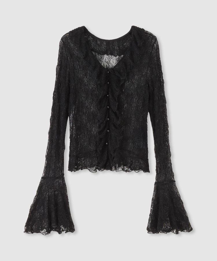 LOULOU WILLOUGHBY】レーシーカットプルオーバー|allureville