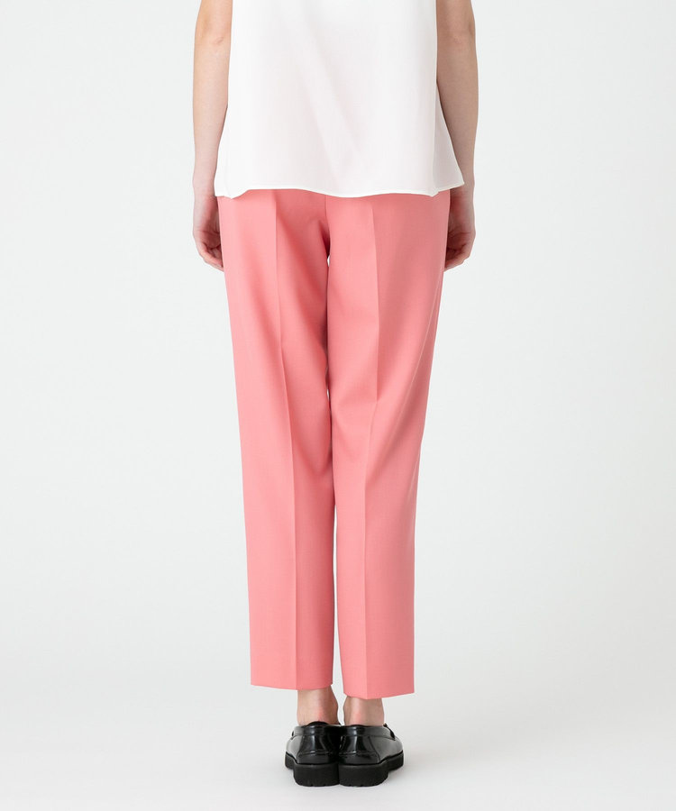 LOULOU WILLOUGHBY 【LOULOU WILLOUGHBY】T/Wギャバテーパードパンツ ピンク (41)