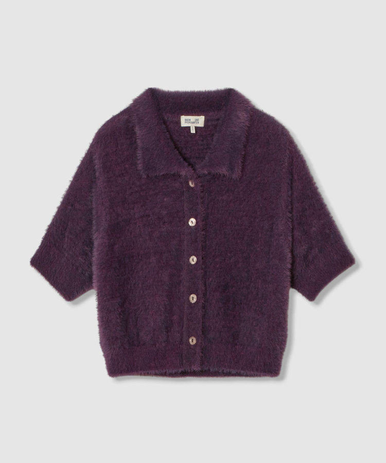 buying 【BAUM UND PFERDGARTEN(バウムアンドヘルガーデン)】 CRISTIN SHORT CARDIGAN ボルドー (44)