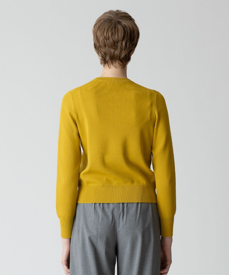 allureville ◇ ポケットクルーカーディガン イエロー (21)