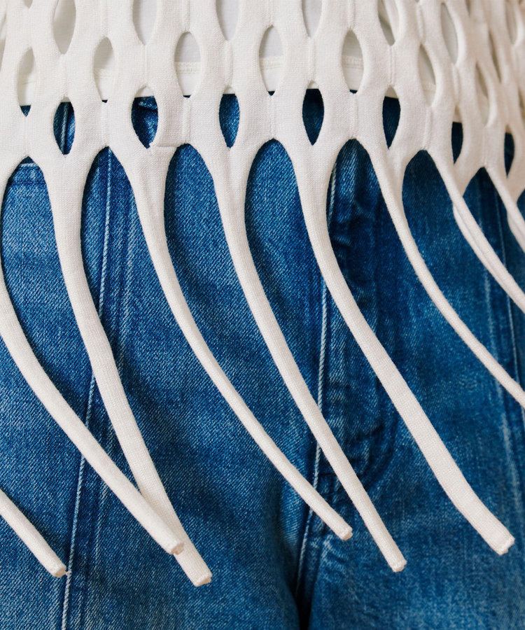 allureville ハンモックフリンジプルオーバー オフホワイト (02)